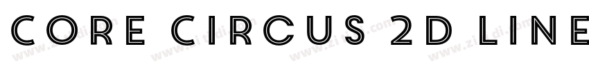 Core Circus 2D LINE字体转换